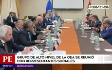 Misión de la OEA llama al diálogo para solucionar crisis política tras culminar reuniones - Noticias de oea