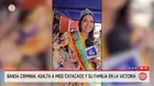 Miss Catacaos y su familia sufren asalto en La Victoria