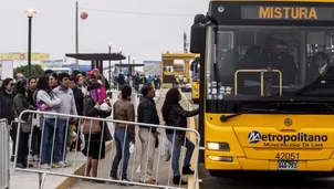 Bus del Metropolitano. Foto: Mistura