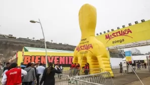 La feria Mistura cambió de sede, de Magdalena al Rímac. Foto: Andina