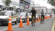 Municipalidad de Lima: Ciclovías emergentes fueron diseñadas bajo la norma establecida