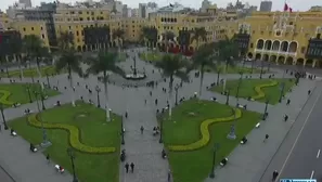 Municipio de Lima declara zona intangible la Plaza San Martín para evitar daños al patrimonio histórico. / Video: Canal N