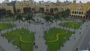 Municipio de Lima declara zona intangible la Plaza San Martín para evitar daños al patrimonio histórico. / Video: Canal N