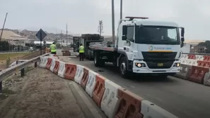 MML responsabiliza a Rutas de Lima por cierre de Puente Conchán. Foto y video: Canal N/Rutas de Lima