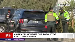 Policías los persiguieron desde Surco hasta La Molina.