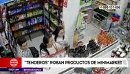 La Molina: Cámaras captaron a tenderos robando en minimarket