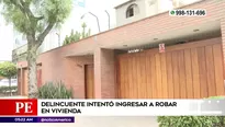 Intento de robo en La Molina. Foto y video: América Noticias