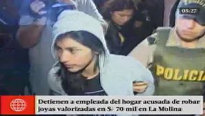 Trabajadora del hogar fue arrestada por robo. Foto: América Noticias