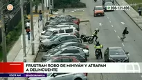 Intento de robo en La Molina. Foto y video: América Noticias