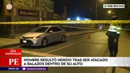 La Molina: Hombre quedó herido tras ser baleado