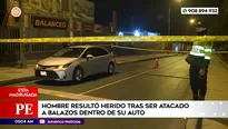 Hombre herido tras balacera en La Molina. Foto y video: América Noticias