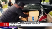 Incautan ampollas de fentanilo en La Molina. Foto y video: América Noticias