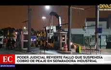 La Molina: Poder Judicial revocó fallo que suspendía cobro de peaje - Noticias de lamsac