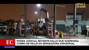 Peaje en la avenida Separadora Industrial podría ser repuesto. América Noticias