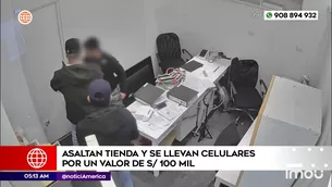 Asalto en La Molina. Foto y video: América Noticias