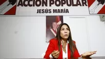 Mónica Saavedra, congresista electa por Acción Popular. Video: Canal N / Foto: Andina