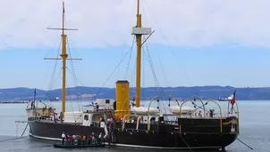 El monitor actualmente permanece en la ciudad de Talcahuano. Foto: Difusión