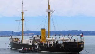 El monitor actualmente permanece en la ciudad de Talcahuano. Foto: Difusión