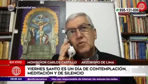 Monseñor Carlos Castillo. América Noticias