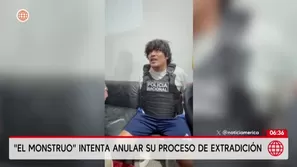 "El monstruo" intenta anular su proceso de extradición. Foto y video: AN