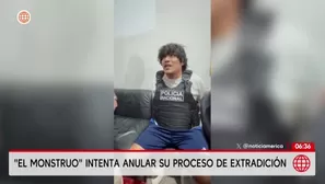 "El monstruo" intenta anular su proceso de extradición. Foto y video: AN