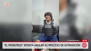 "El monstruo" intenta anular su proceso de extradición. Foto y video: AN