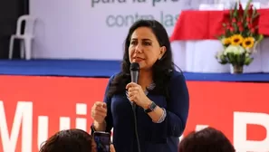 Gloria Montenegro se refirió a la ministra Flor Pablo. Foto: Andina