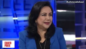 Gloria Montenegro, ministra de la Mujer. Foto: América TV