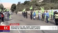 Protestas contra Quellaveco. América Noticias