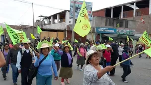 Se bloqueó el kilómetro 23 de la Carretera Binacional. Foto: 