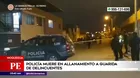 Moquegua: Policía muere en allanamiento a guarida de delincuentes