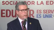 Ministro de Educación tras informe de pobreza monetaria del INEI: La presidenta tiene un compromiso con la justicia social