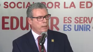 El ministro de Educación descartó que el gobierno haya querido ocultar las cifras de pobreza del INEI. / Video: Canal N