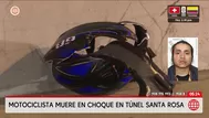 Motociclista muere en accidente de tránsito en el Rímac