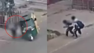 Mototaxi embiste a escolar de 7 años en San Juan de Miraflores/ Video y Foto: América Noticias