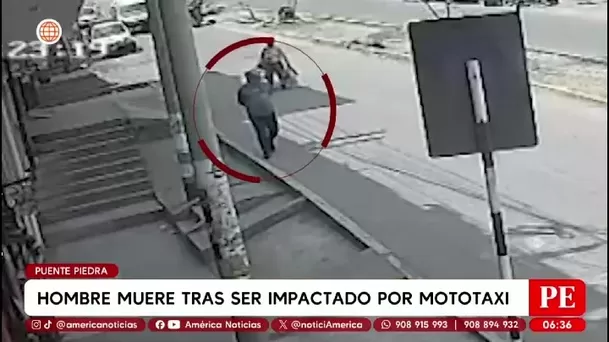Ex canillita muere atropellado por moto en Puente Piedra/ América Noticias Ex canillita muere atropellado por moto en Puente Piedra/ América Noticias