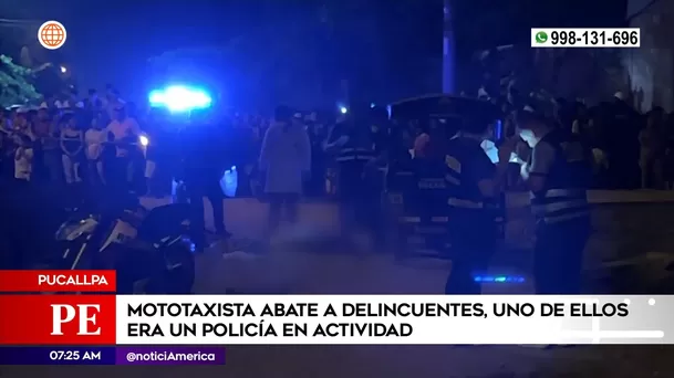 Hombre abrió fuego contra delincuentes | América Noticias Hombre abrió fuego contra delincuentes | América Noticias
