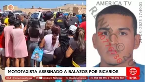 Mototaxista acribillado en Huacho mientras trabajaba. Foto y video: América TV