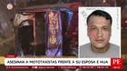 Mototaxista asesinado frente a su hija y esposa en Comas