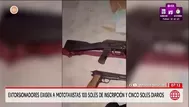 Mototaxistas sufren extorsión y amenazas en Surco