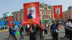 Dirigentes del Movadef fueron denunciados. Foto: El Comercio