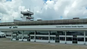 Aeropuerto de Iquitos. / Video: Canal N