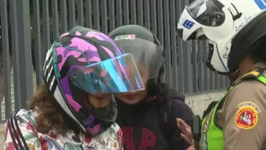 MTC fiscalizará uso de cascos y chalecos en motociclistas por 90 días / Video: Canal N