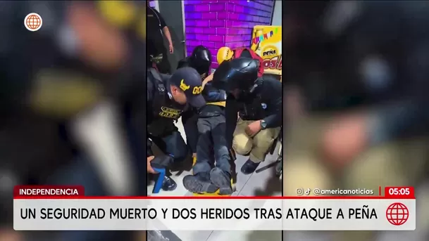 Muere agente de seguridad tras ataque en Independencia. Foto: América Noticias
