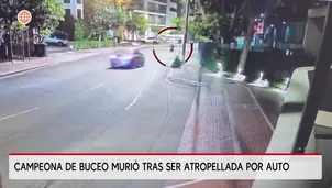 Muere Lizeth Marzano Noguera tras ser atropellada en San Isidro. Foto y video: América Noticias