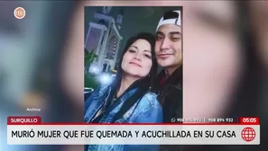 Muere Yajaira Sigueñas, mujer quemada y acuchillada en Surquillo. Foto y video: América Noticias