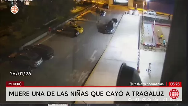 Muere niña de 10 años que cayó por un tragaluz en la plaza de Mi Perú. Foto: América Noticias