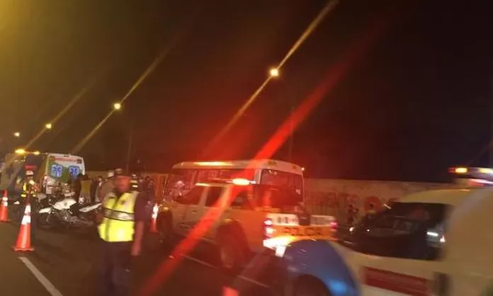 Un muerto deja choque en la Panamericana Sur