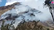 Un muerto tras incendio forestal en Pasco