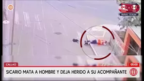 Un muerto y un herido deja ataque en el Callao. Foto y video: América Noticias
